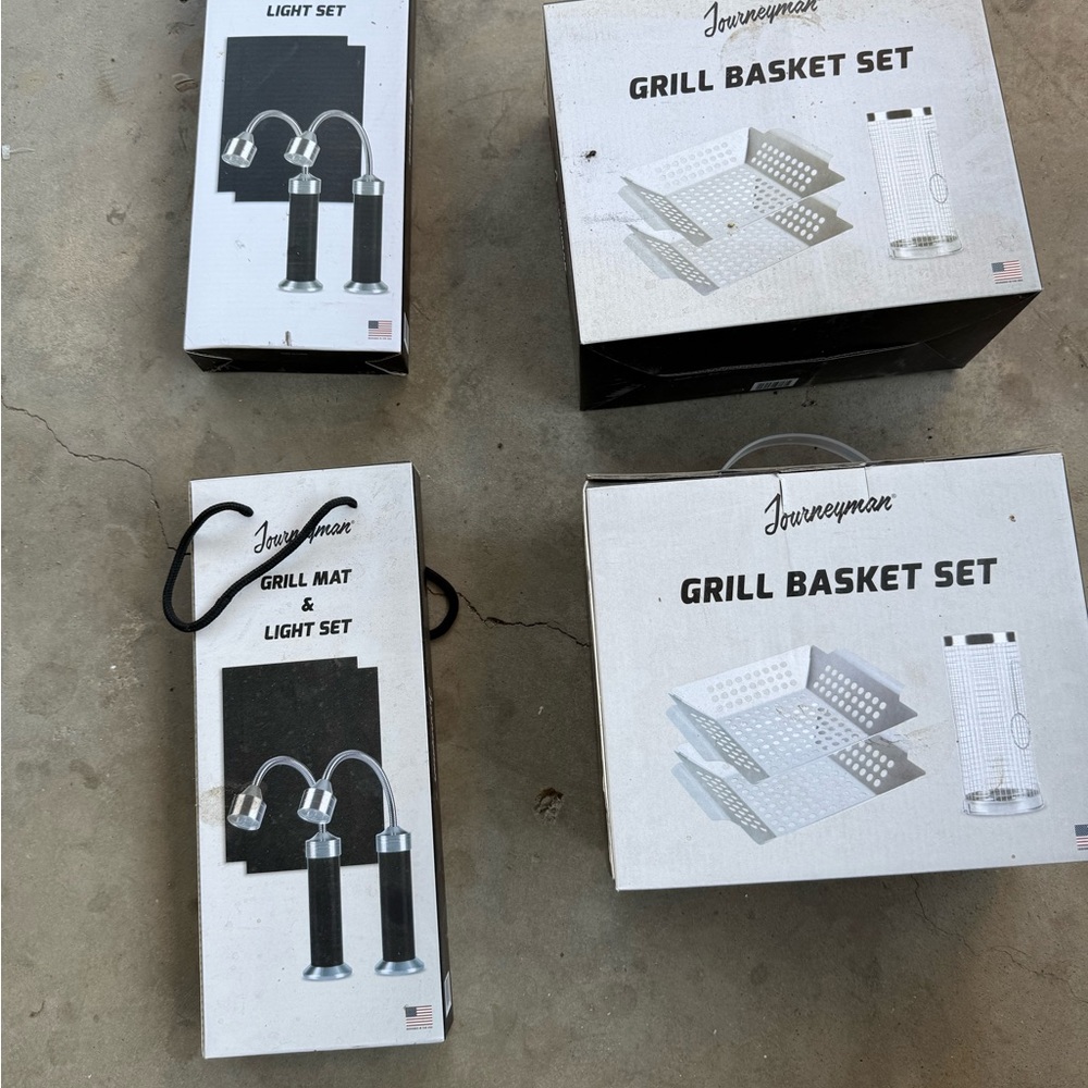Journeyman Grill Mat and Light Set